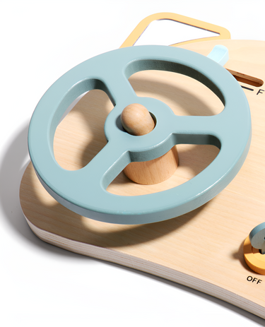 BusyCar | Habilidades de desarrollo en el camino - Tablero ocupado Montessori para auto